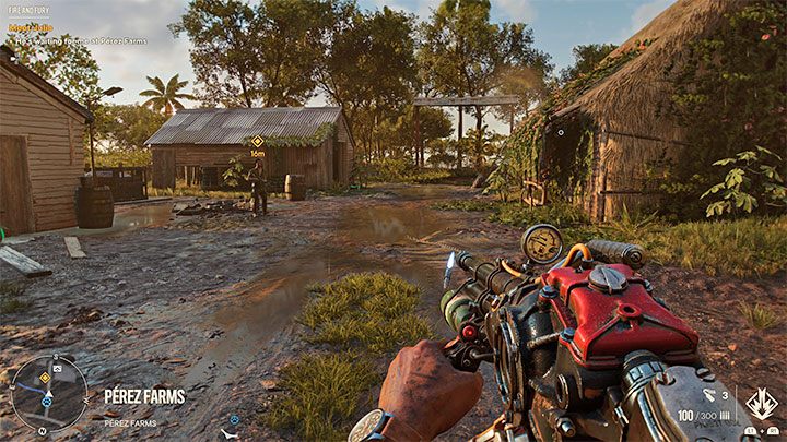 Um diese Quest zu starten, musst du mit Clara in ihrem Lager sprechen und natürlich zustimmen, den Rebellen zu helfen – Far Cry 6: Fire and Fury – Walkthrough – Operations – Prolog – Far Cry 6 Guide