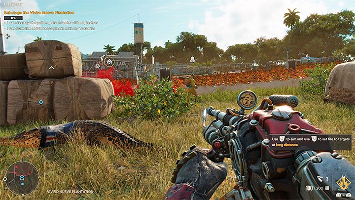 An diesem Ort werden Sie wahrscheinlich zum ersten Mal auf Gegner in gelben Anzügen treffen – Far Cry 6: Fire and Fury – Walkthrough – Operations – Prolog – Far Cry 6 Guide