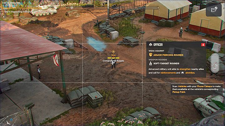 Wir empfehlen Ihnen, an der untersten Stelle zu beginnen, da dort die Panzer geparkt sind – Far Cry 6: Fuel the Revolution – Walkthrough – Operations – Prolog – Far Cry 6 Guide
