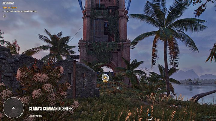 Gehen Sie zum nahegelegenen Turm, um Clara zu treffen – Far Cry 6: The Guerrilla – Walkthrough – Operations – Prolog – Far Cry 6 Guide