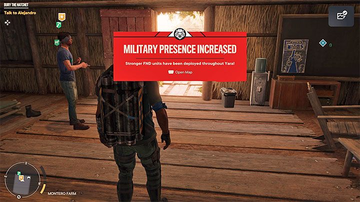 Das Abschließen dieser Mission erhöht die Ränge aller Regionen der Spielwelt – Far Cry 6: Sundown – Komplettlösung – Operationen – Madrugada – Far Cry 6 Guide