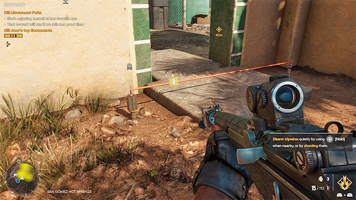 Während der Erkundung von San Gomez Hot Springs begegnen Sie neuen Feinden, aber auch Fallen – ein Beispiel ist im Bild zu sehen – Far Cry 6: Death Warrant – Komplettlösung – Operationen – Madrugada – Far Cry 6 Guide