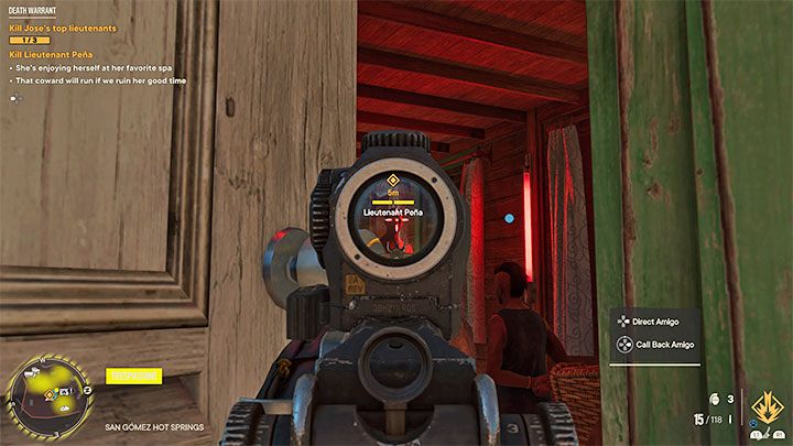 Nachdem Sie sich in das vorgesehene Gebäude geschlichen haben, schießen Sie einfach auf das Missionsziel – Far Cry 6: Death Warrant – Walkthrough – Operations – Madrugada – Far Cry 6 Guide
