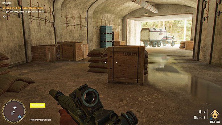 Sie können den Bunker auf dem gleichen Weg verlassen, auf dem Sie ihn betreten haben – Far Cry 6: Open Skies – Komplettlösung – Madrugada – Far Cry 6 Guide