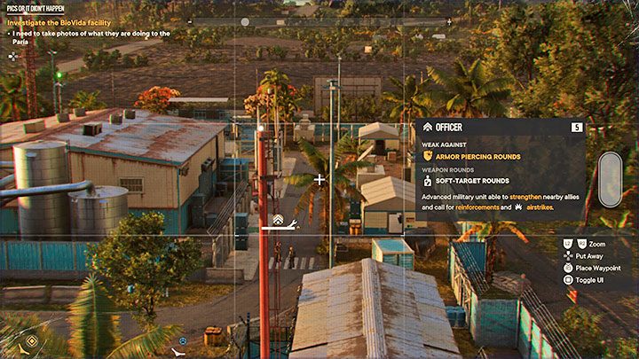 Sie müssen 3 Fotos mit Ihrem Smartphone rund um die BioVida-Basis machen, um die schlimmen Dinge zu dokumentieren, die dort passieren - Far Cry 6: Bilder oder es ist nicht passiert - Komplettlösung - El Este - Far Cry 6-Leitfaden
