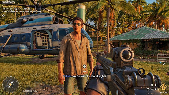 Sprechen Sie mit einem der Rebellen am Ausgang, steigen Sie dann auf Ihr Pferd und folgen Sie ihm – Far Cry 6: The New Revolution – Komplettlösung – El Este – Far Cry 6 Guide