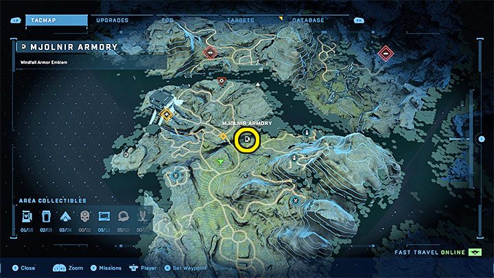 Die Waffenkammer befindet sich nordöstlich des FOB Foxtrot – Halo Infinite: FOB-Basen und einzelne Geheimnisse (Lockdown) – alle Schädel, Audioprotokolle – Lockdown – Halo Infinite Guide
