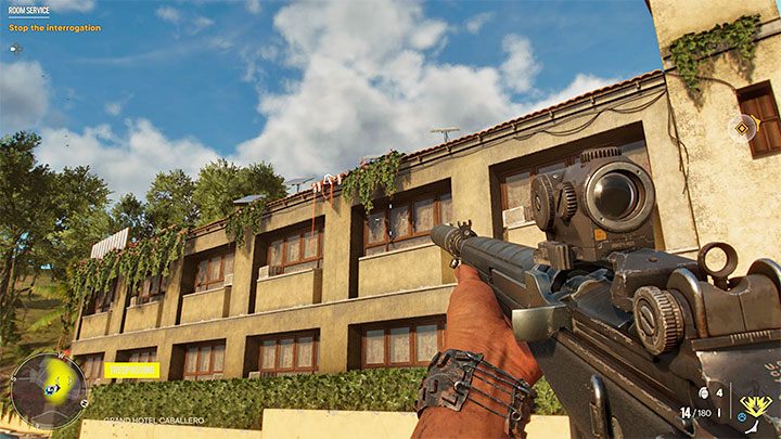 Tarnung in einem von feindlichen Truppen besetzten Hotel kann Ihnen dabei helfen, The Dentist leichter zu eliminieren – Far Cry 6: Zimmerservice – Komplettlösung – El Este – Far Cry 6 Guide