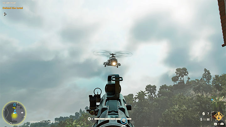 Irgendwann werden sich auch feindliche Hubschrauber dem Angriff anschließen – Far Cry 6: The Lions Roar – Komplettlösung – El Este – Far Cry 6 Guide
