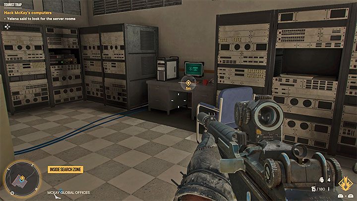 Es gibt 2 Computer zu hacken, die sich in 2 Serverräumen auf verschiedenen Etagen des Gebäudes befinden – Far Cry 6: Tourist Trap – Walkthrough – El Este – Far Cry 6 Guide