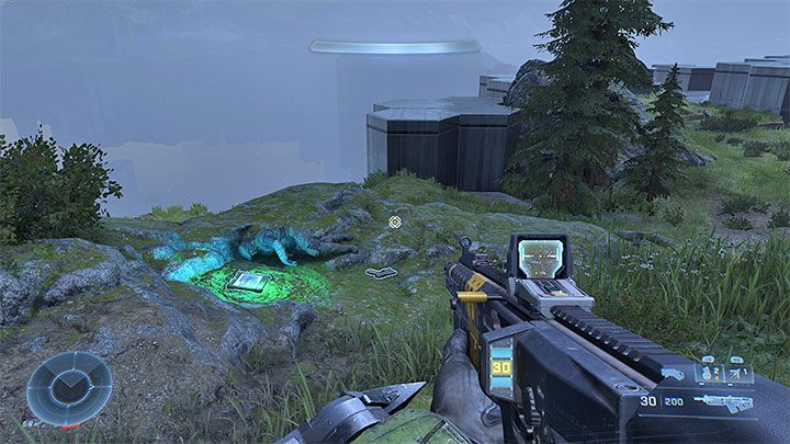 Das Geheimnis liegt am westlichen Ende des Rings, ein kurzes Stück südöstlich der Pyramid Squad-Markierung – Halo Infinite: Ringfall-Kategorie – alle Spartan-Audioprotokolle – Spartan-Audioaufnahmen – Halo Infinite Guide