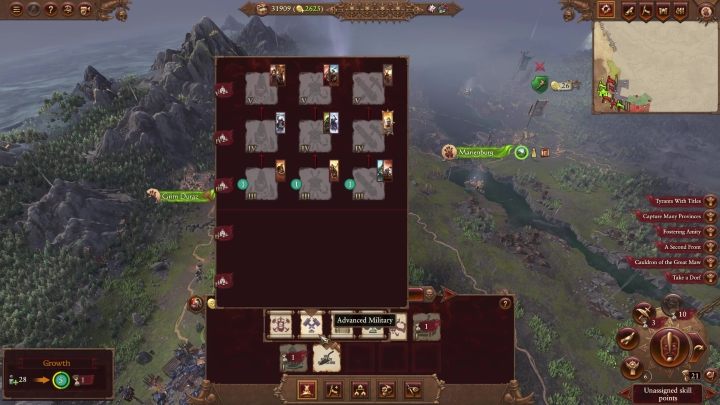 Es ist erwähnenswert, dass sich Lager ähnlich wie Städte ausdehnen, aber nicht identisch - Total War Warhammer 3: Ogre Kingdoms, Technologien und Gebäude - mit welchen anfangen?  - Königreich der Oger - Total War Warhammer 3 Guide