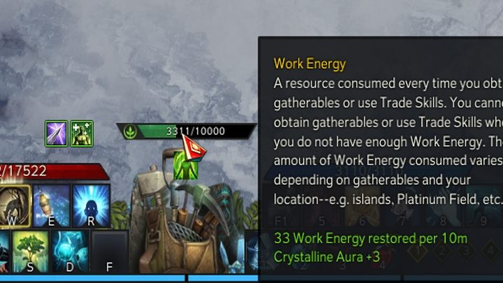 Um Ressourcen zu erhalten, müssen Sie Arbeitsenergie ausgeben - Lost Ark: Tägliche Aktivitäten - Liste - Aktivitäten nach Level 50 - Lost Ark Guide