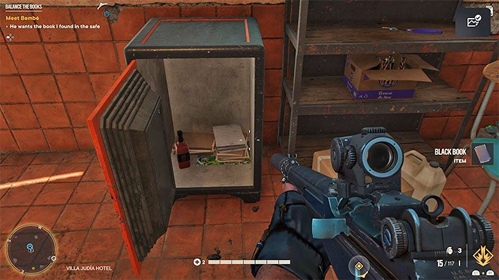 Sobald Sie den Zugang zum neuen Raum freigeschaltet haben, finden Sie einen Safe, den Sie sofort öffnen können – Far Cry 6: Balance the Books – Walkthrough – Operations – Valle De Oro – Far Cry 6 Guide