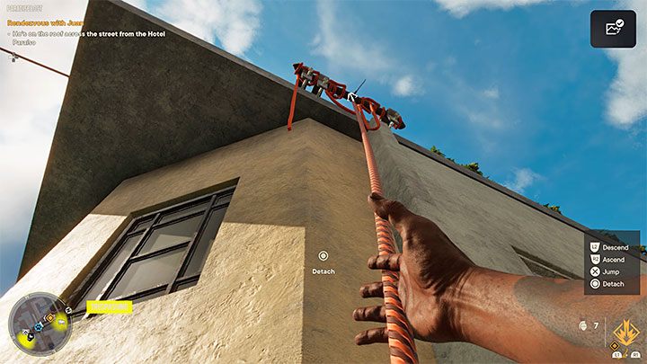 Juan wohnt auf dem Dach eines Gebäudes neben dem Hotel – Far Cry 6: Paradise Lost – Komplettlösung – Esperanza – Far Cry 6 Guide