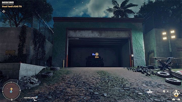 Sie erhalten das letzte Missionsziel, nachdem Sie alle feindlichen Maschinen zerstört haben, die auf dem Trainingsgelände patrouillierten – Far Cry 6: Backseat Driver – Walkthrough – Madrugada – Far Cry 6 Guide
