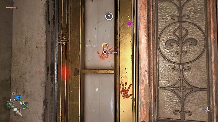 Verwenden Sie den Überlebenssinn – rote Fußabdrücke werden auf dem Boden erscheinen – Dying Light 2: Unruly Brother – Komplettlösung – Story-Quest – Dying Light 2 Guide