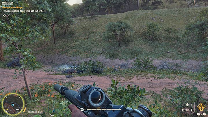 Unabhängig von den Umständen von Rodrigos Tod sollten Sie sich aus dem Dorf entfernen – Sie müssen nicht gegen die Mitglieder der Spezialeinheiten kämpfen – Far Cry 6: Model Citizen – Komplettlösung – Madrugada – Far Cry 6 Guide
