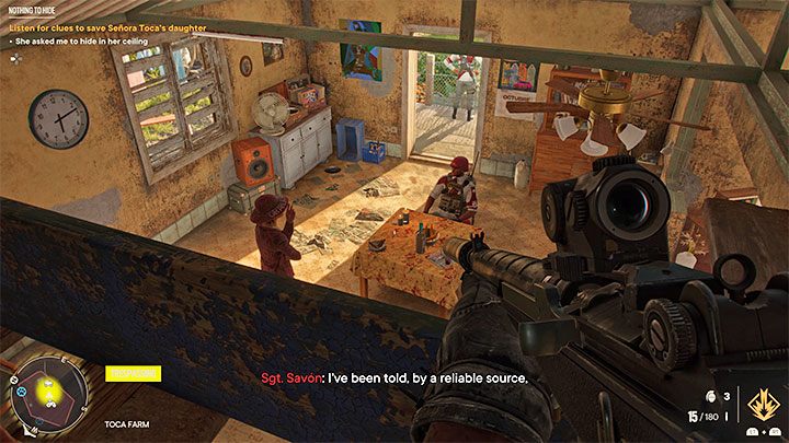 Hocken Sie sich hin und warten Sie dort, bis ein Soldat erscheint – Far Cry 6: Nothing to Hide – Komplettlösung – El Este – Far Cry 6 Guide
