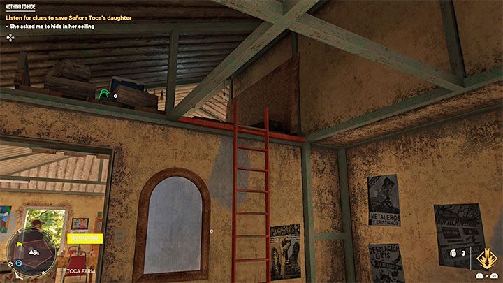 Ihr Ziel ist es, Hinweise zu erhalten, indem Sie das Treffen belauschen, was bedeutet, dass Sie einige Zeit unbemerkt bleiben müssen – Far Cry 6: Nothing to Hide – Komplettlösung – El Este – Far Cry 6 Guide