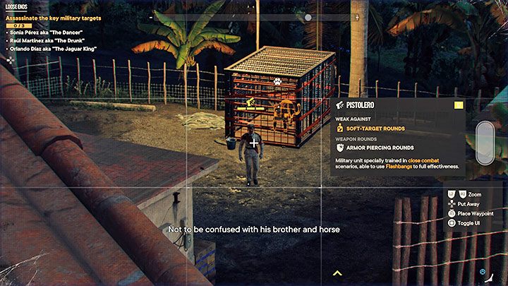 Orlando Diaz – Der Jaguarkönig ist in der Nähe des Käfigs mit dem Jaguar – Far Cry 6: Loose Ends – Komplettlösung – El Este – Far Cry 6 Guide