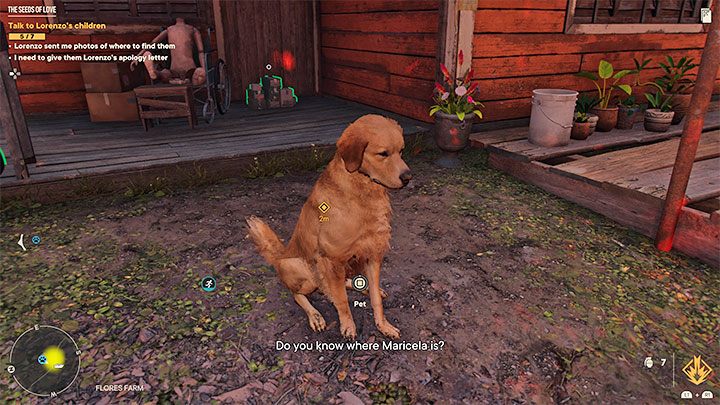 Sie werden einen Hund vor dem Eingang des Farmgebäudes treffen – Far Cry 6: The Seeds of Love – Komplettlösung – El Este – Far Cry 6 Guide