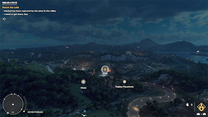 Los Langostinos Cafe ist ein kurzes Stück südlich von wo die Quest beginnt – Far Cry 6: Wing and a Prayer – Walkthrough – Valle De Oro – Far Cry 6 Guide