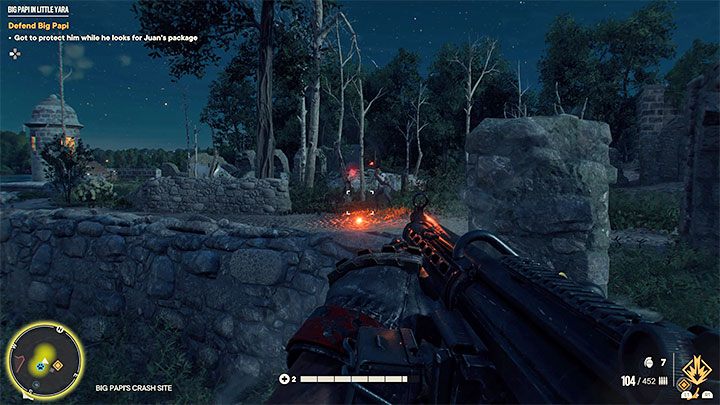 Das Gespräch mit Big Papi löst eine lange und herausfordernde Verteidigungsmission aus - Far Cry 6: Big Papi in Little Yara - Walkthrough - Valle De Oro - Far Cry 6 Guide