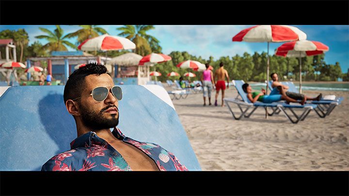 In einer weiteren Zwischensequenz wird enthüllt, dass der Protagonist erfolgreich aus Yara entkommen ist und sich nun an einem tropischen Strand entspannt – Far Cry 6: Hidden Ending – gibt es das?  - FAQ – Far Cry 6-Leitfaden