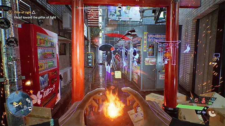 Einer der neu freigeschalteten Orte auf der Karte ist der Morite-Schrein – Ghostwire Tokyo: Pillar of Light – Walkthrough – Chapter 3: Connection – Ghostwire Tokyo Guide