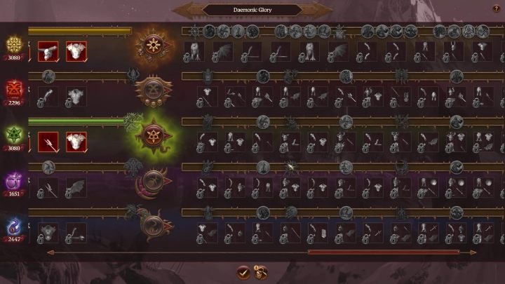 Dadurch erhalten Sie Zugriff auf einzigartige Boni vom Gott einer bestimmten Fraktion (i - Total War Warhammer 3: Dämonen des Chaos - Einzigartige Mechaniken - Dämonen des Chaos - Total War Warhammer 3 Guide