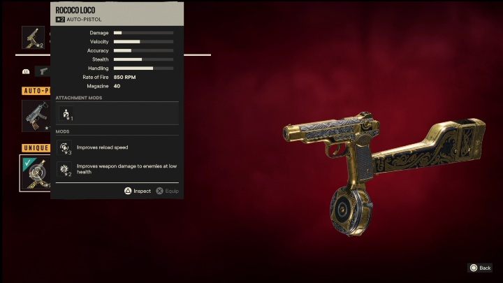 Belohnung für das Abschließen der Mission: Benito Bang Bang – Far Cry 6: Autopistolen, einzigartige Waffen – Liste – Einzigartige Waffen – Far Cry 6 Guide