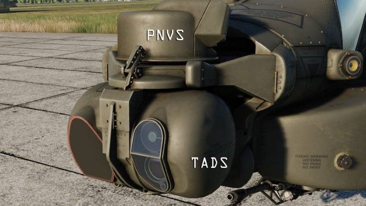 Die Augen von Apache ist das TADS-System - Zielerfassung und Zielerfassung - DCS AH-64D Apache: Einführung - Grundlagen - DCS AH-64 Apache-Spielanleitung