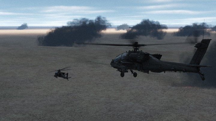 AH-64 Apache-Hubschrauber spielen eine Schlüsselrolle in CAS-Missionen oder CCA (Close Combat Attack) - DCS AH-64D Apache: Einführung - Grundlagen - DCS AH-64 Apache-Spielanleitung
