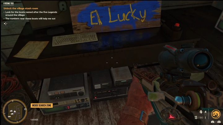 Der dritte befindet sich neben einem blauen Schild mit dem Namen „El Lucky“ – Far Cry 6: A Rising Tide – Treasure Hunts (El Este) – El Este – Far Cry 6 Guide