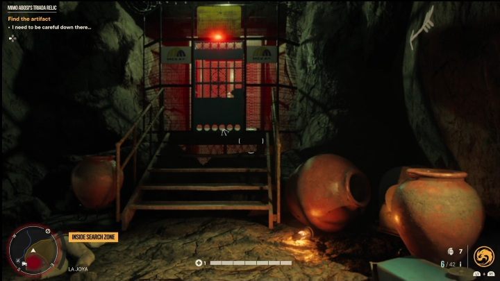 Spring ins Wasser und schwimm zum nächsten Teil der Höhle – Far Cry 6: Mimo Abosis Triada Relic – Treasure Hunts – El Este – Far Cry 6 Guide