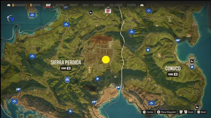 Ort: Östlicher Teil der Sierra Perdida, an der Grenze zu Conuco - Far Cry 6: El Este - Flugabwehrgeschütze, Liste militärischer Ziele - Flugabwehrgeschütze - Far Cry 6 Guide