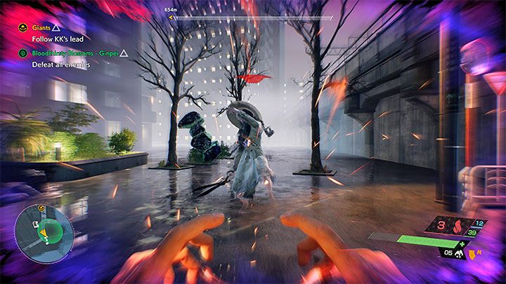 Genau wie in der vorherigen Quest müssen Sie sich dem großen roten Baum nähern und ihn untersuchen – Ghostwire Tokyo: Bloodthirsty Blossoms: Ginpei – Walkthrough – Quests verfügbar ab Kapitel 4 – Ghostwire Tokyo Guide