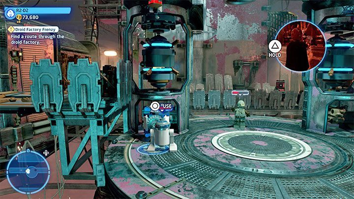 Nach erfolgreicher Verteidigung erscheinen C-3PO und R2-D2 - LEGO Skywalker Saga: Droid Factory Frenzy - Walkthrough - Episode 2 - Attack of the Clones - LEGO Skywalker Saga Guide