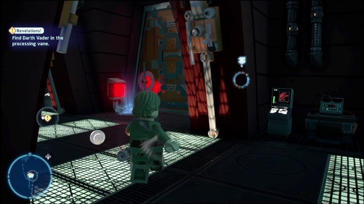 Das restliche Element des Sets befindet sich im Korridor, der zur letzten Phase des Bosskampfs führt - LEGO Skywalker Saga: Das Imperium schlägt zurück - Liste der Sammlerstücke und Belohnungen - Minikits - LEGO Skywalker Saga Guide