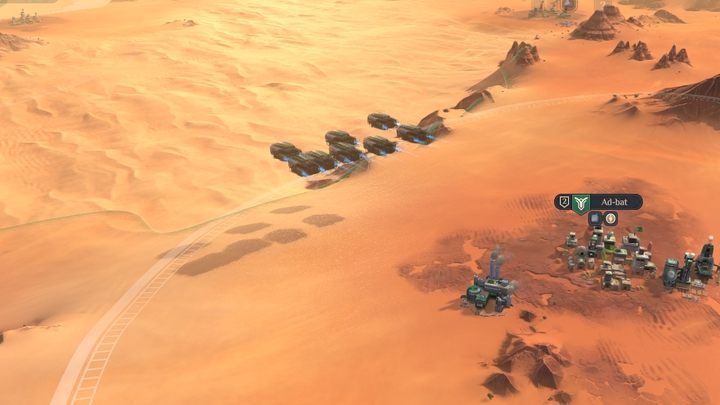 Jeder Trupp wird auf ein individuelles Shuttle geladen.  - Dune Spice Wars: Airfield – Wie benutzt man?  - FAQ - Dune Spice Wars-Leitfaden