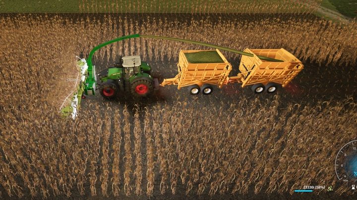 Wir empfehlen für diese Arbeit einen starken, schweren Traktor.  - Landwirtschafts-Simulator 22: Spreu - Beschaffung und Verkauf - Gras, Heu und Silage - Leitfaden zum Landwirtschafts-Simulator 22