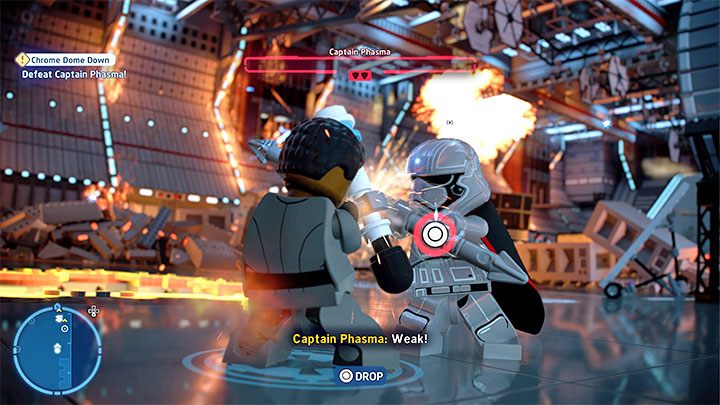 Captain Phasma wird zum neunten Mal Schaden erleiden - LEGO Skywalker Saga: Chrome Dome Down - Komplettlösung - Folge 8 - Die letzten Jedi - LEGO Skywalker Saga Guide