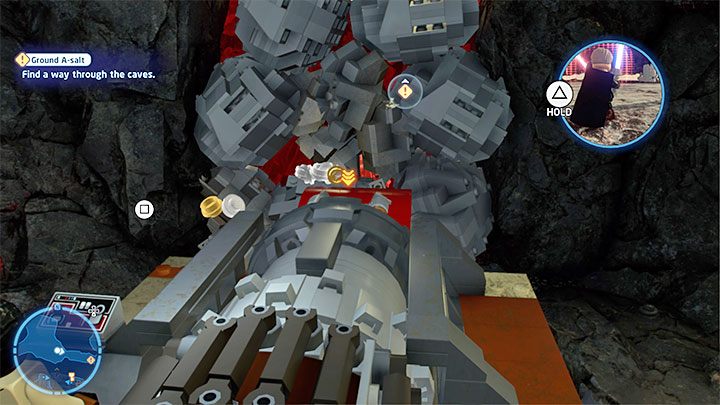 Sie können jetzt in die Bohrmaschine einsteigen - LEGO Skywalker Saga: Ground A-salt - Komplettlösung - Episode 8 - Die letzten Jedi - LEGO Skywalker Saga Guide