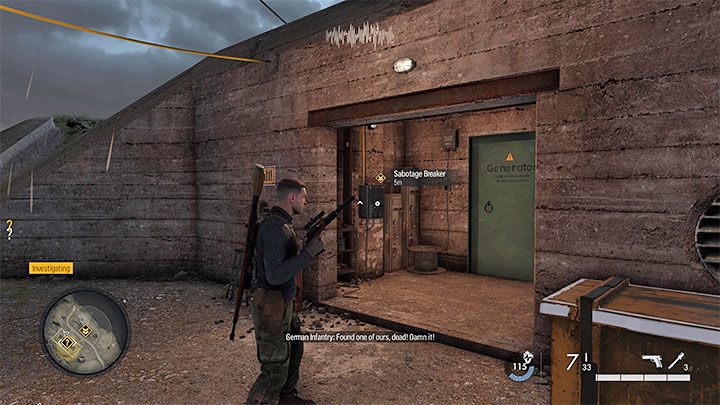 Schließlich müssen Sie den Bereich hinter dem Bunker erreichen – Sniper Elite 5: Neutralize Radar (Mission 1) – Walkthrough – Mission 1 – Atlantic Wall – Sniper Elite 5 Guide, Walkthrough