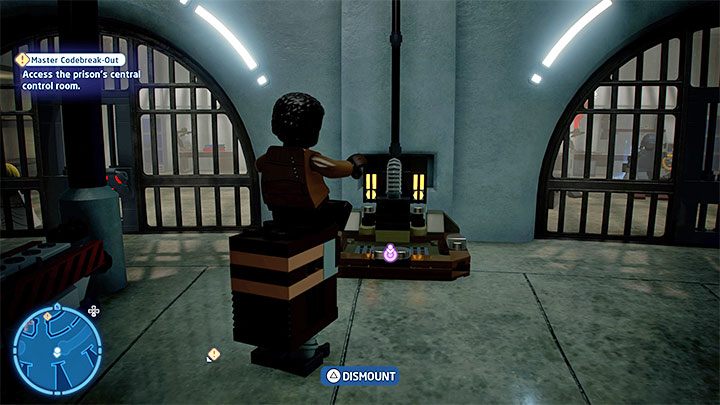 Sie beginnen dieses Level im Gefängnis, mit dem Ziel, zu entkommen - LEGO Skywalker Saga: Master Codebreak-Out - Walkthrough - Episode 8 - The Last Jedi - LEGO Skywalker Saga Guide