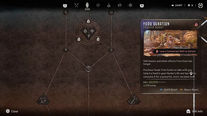 Typ: Passive Fähigkeit - Horizon Forbidden West: Trapper - beste Fähigkeiten - Beste Fähigkeiten - Horizon Forbidden West Guide