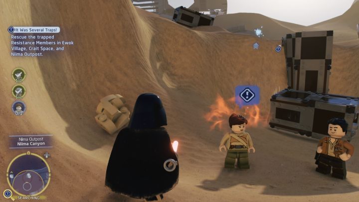 Gehen Sie schließlich zur Niima-Siedlung auf Jakku – LEGO Skywalker Saga: It Was Multiple Traps – Komplettlösung – Crait-Einrichtung – LEGO Skywalker Saga Guide