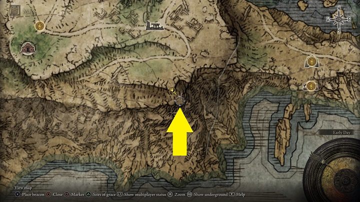 Die zweite Schildkröte befindet sich auf einem kleinen Plateau im südöstlichen Teil des Gebiets – Elden Ring: Legendary Sorceries and Incantations – Trophäenführer – Elden Ring Guide