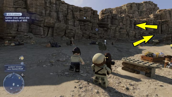 1 - LEGO Skywalker Saga: 9D9 Probleme - Komplettlösung - Tatooine - die Wüste von Jundland - LEGO Skywalker Saga Guide